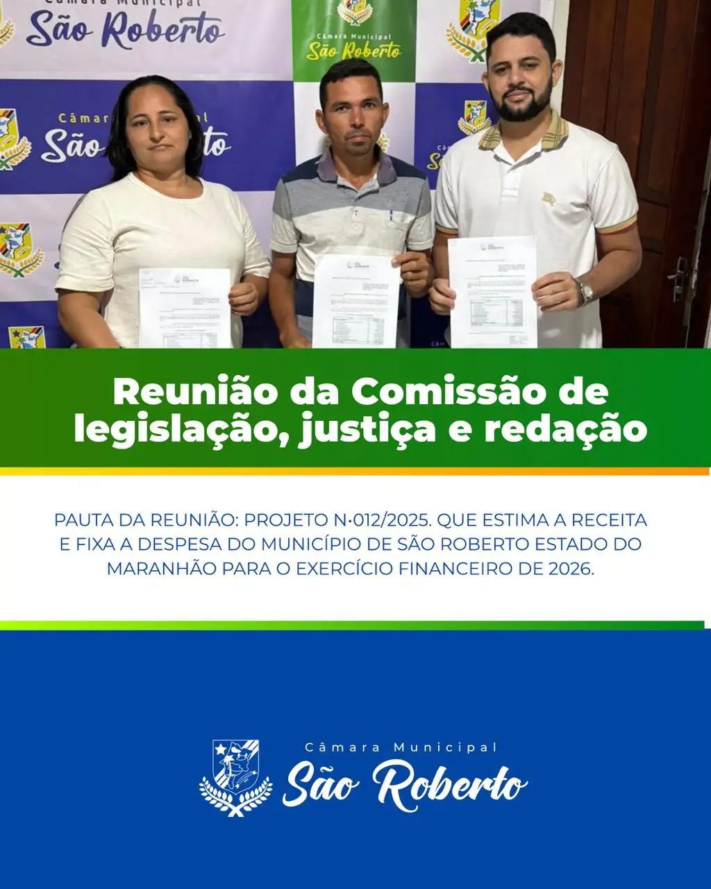 REUNIÃO DA COMISSÃO DE LEGISLAÇÃO, JUSTIÇA E REDAÇÃO