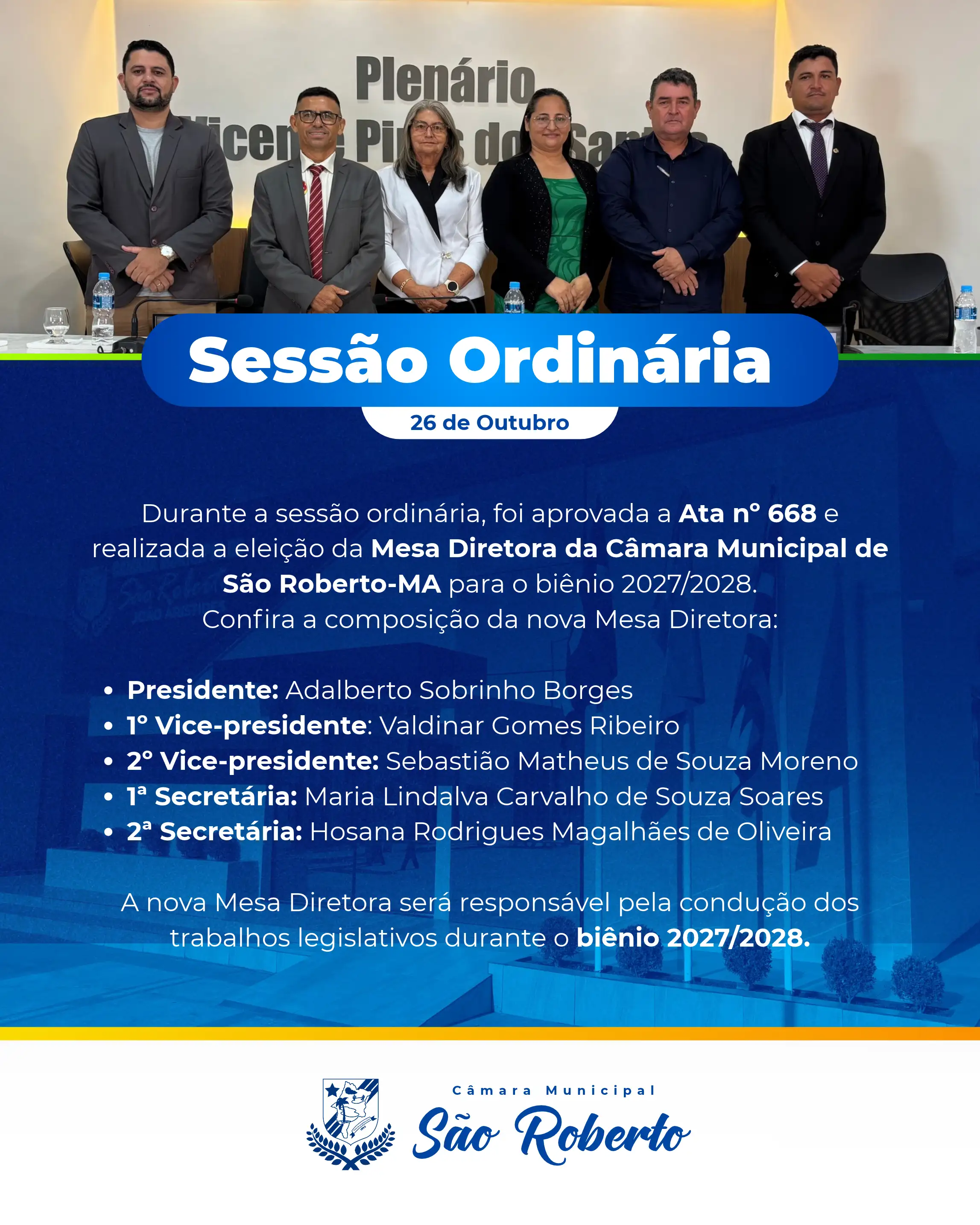 Sessão Ordinária