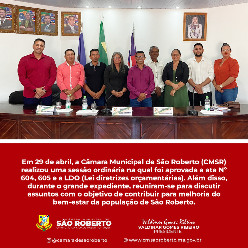 SESSÃO 29 DE ABRIL
