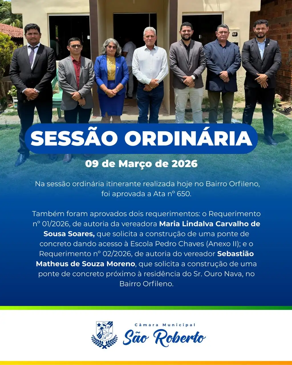 Sessão Ordinária