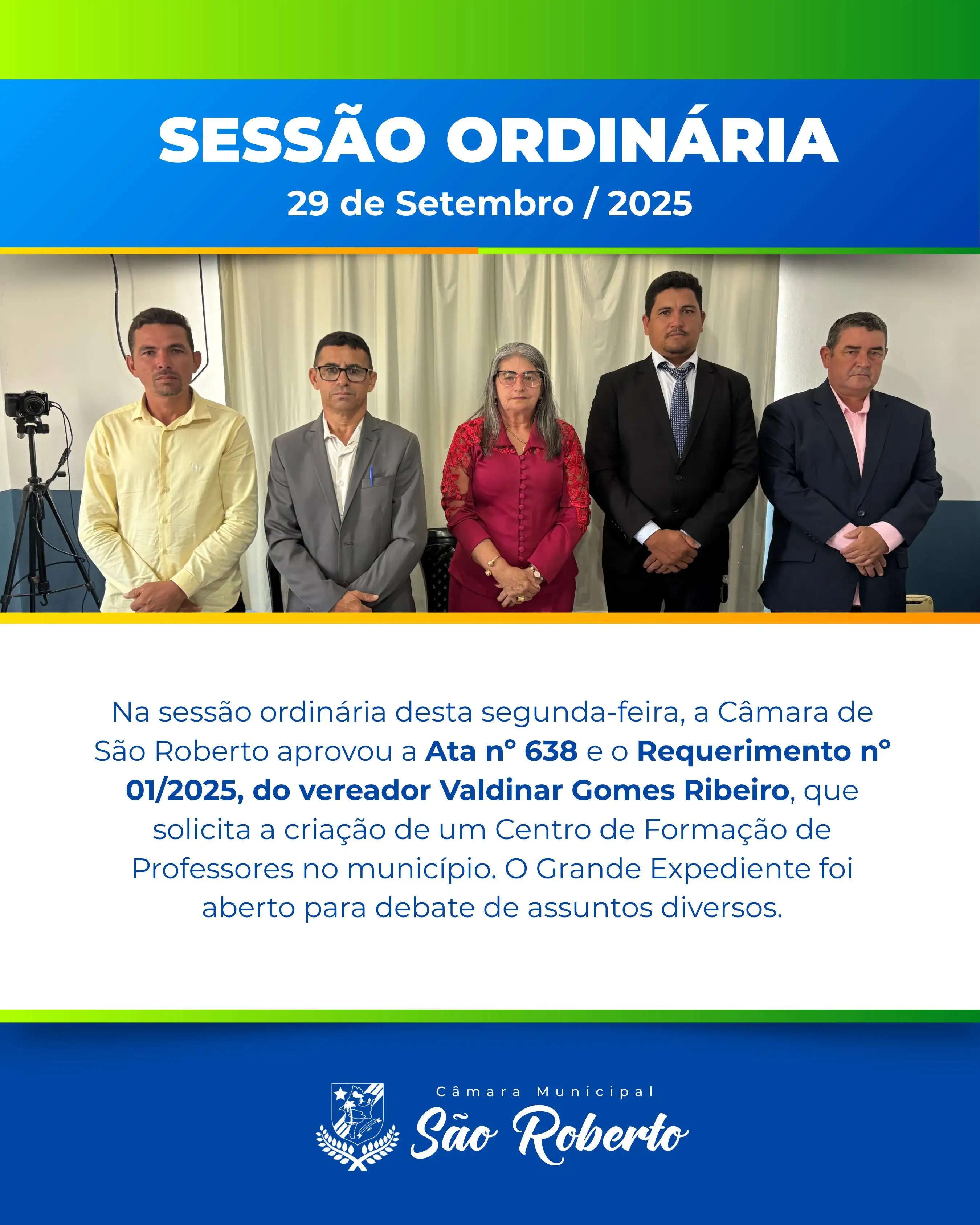 Sessão Ordinária