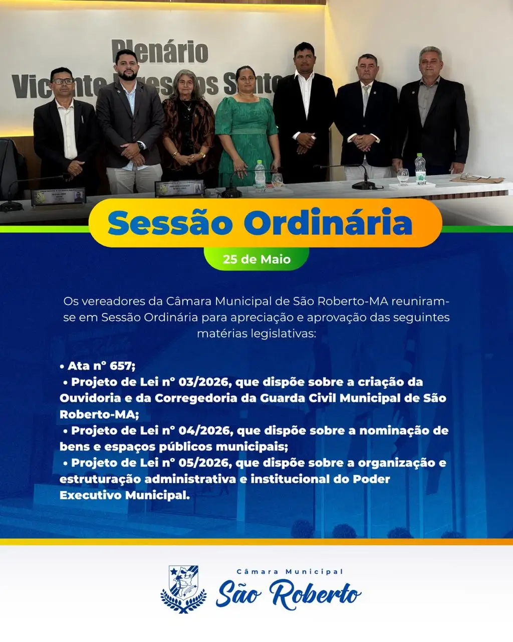 Sessão Ordinária