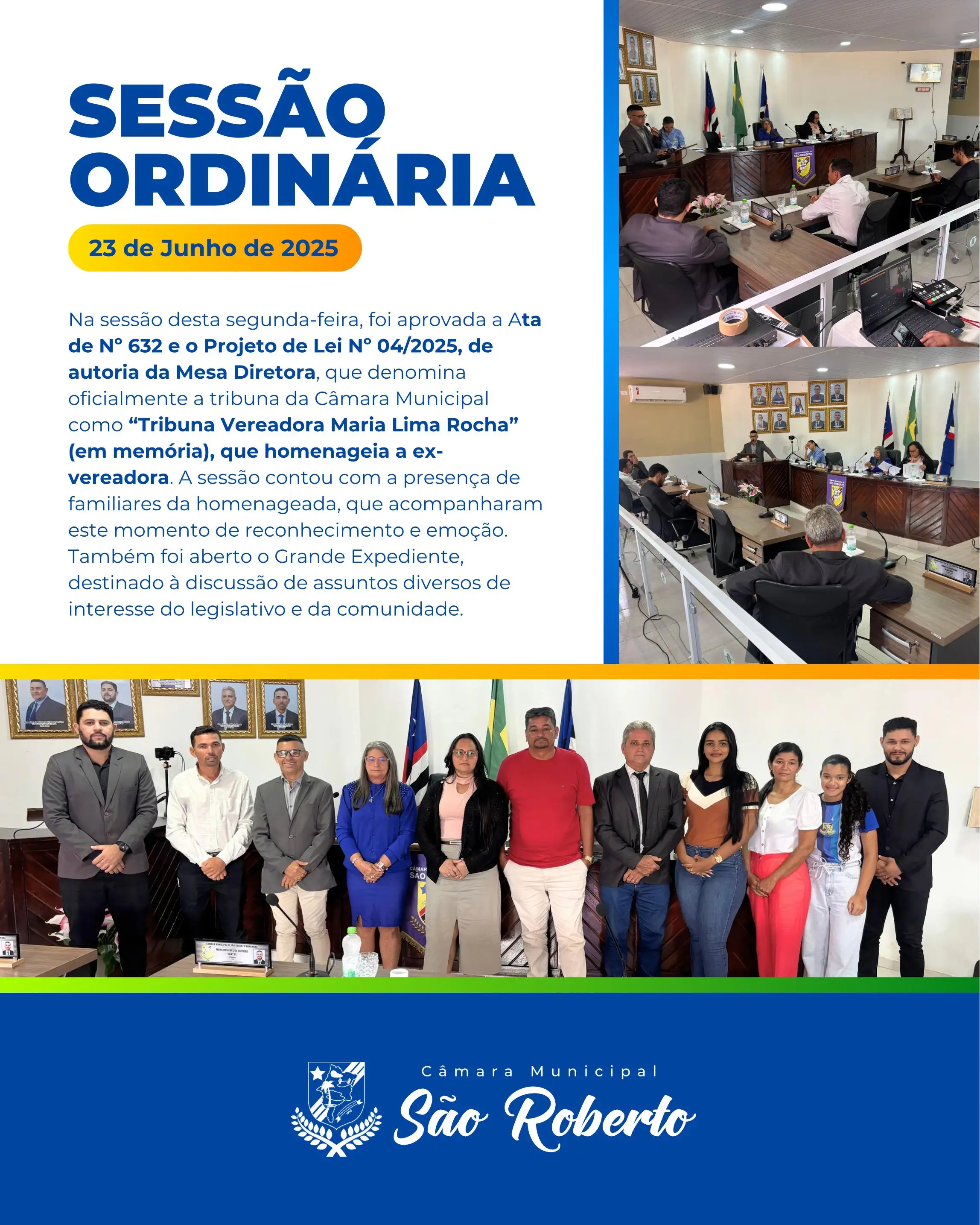 Sessão Ordinária